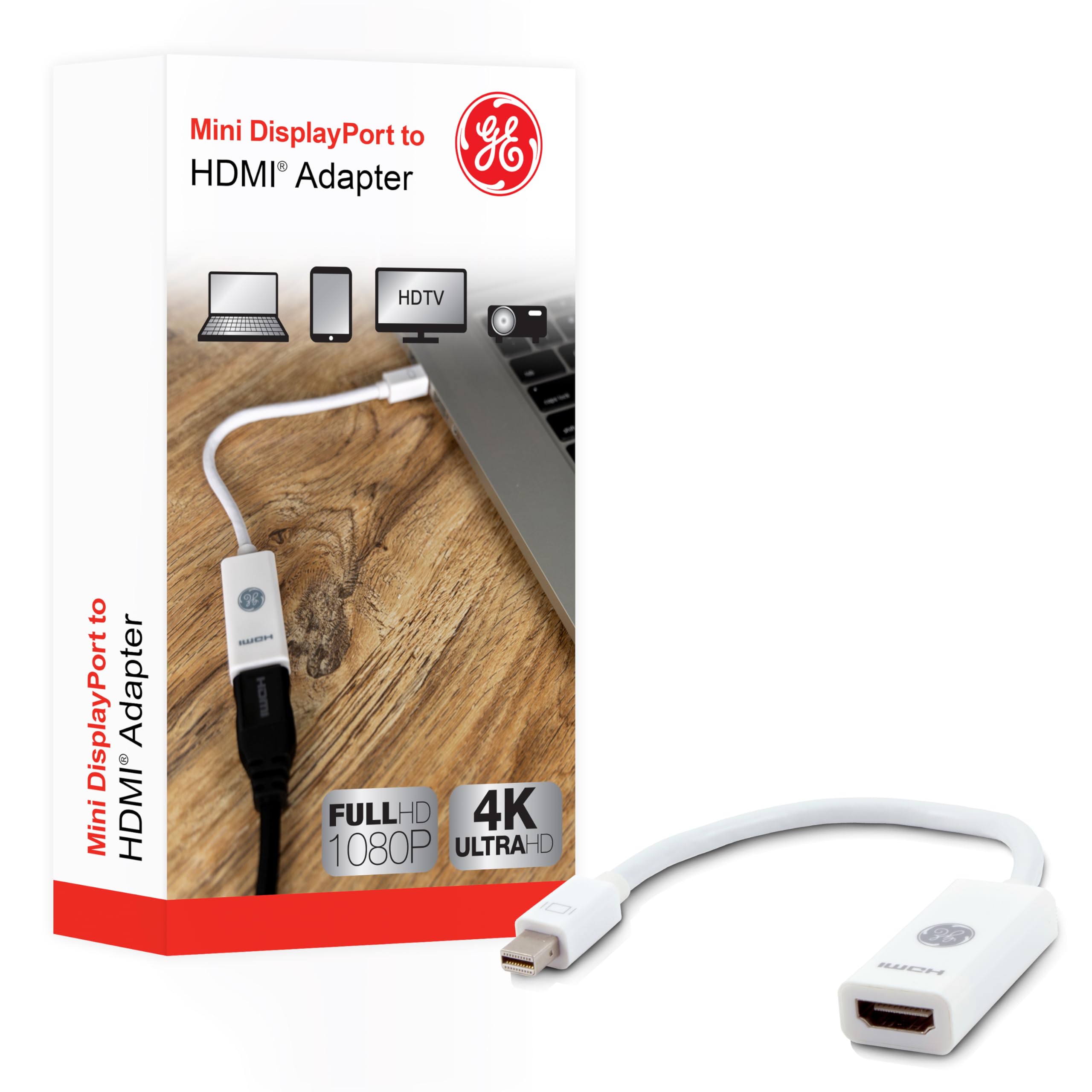 Amazon.com: GE Mini DisplayPort Thunderbolt to HDMI Adapter